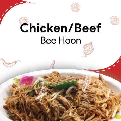 Chicken or Beef Bee Hoon