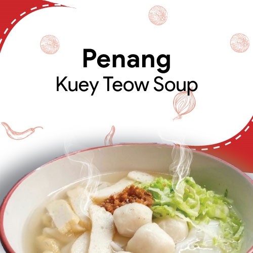 Penang Kuey Teow Soup